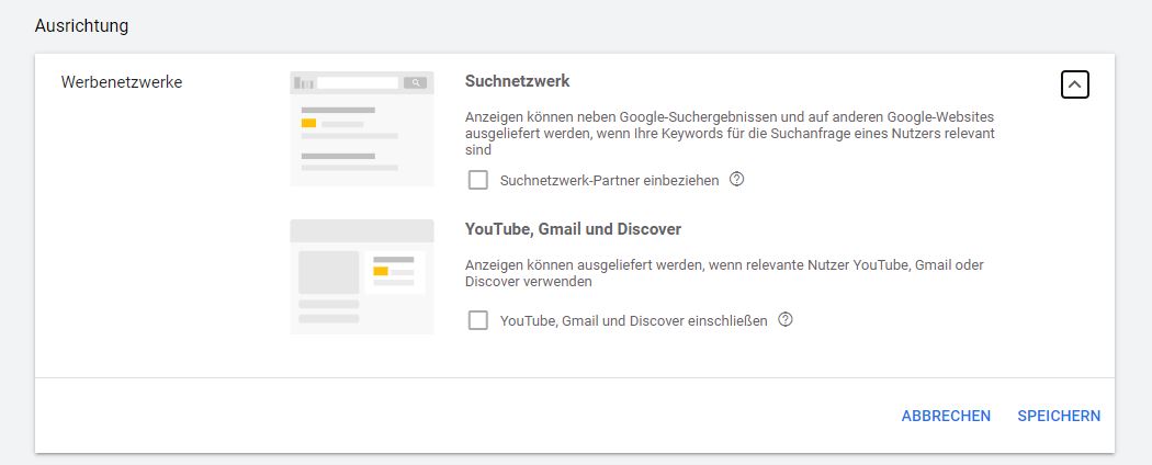 google-shopping-ausrichtung