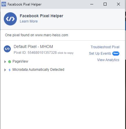 facebook-pixel-helper
