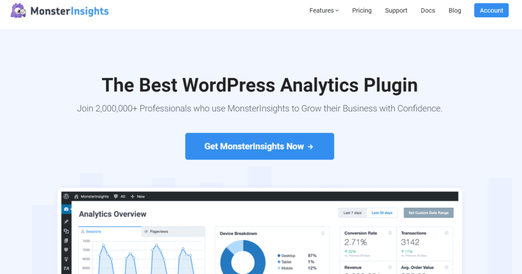 monsterinsights-google-Analytics